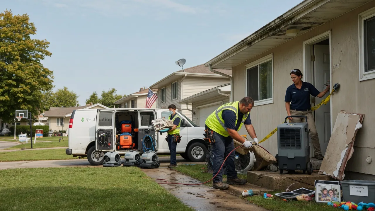Water Damage Restoration in Pigeon, MI near me